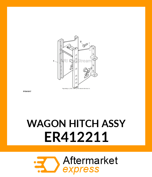 WAGON HITCH ASSY ER412211