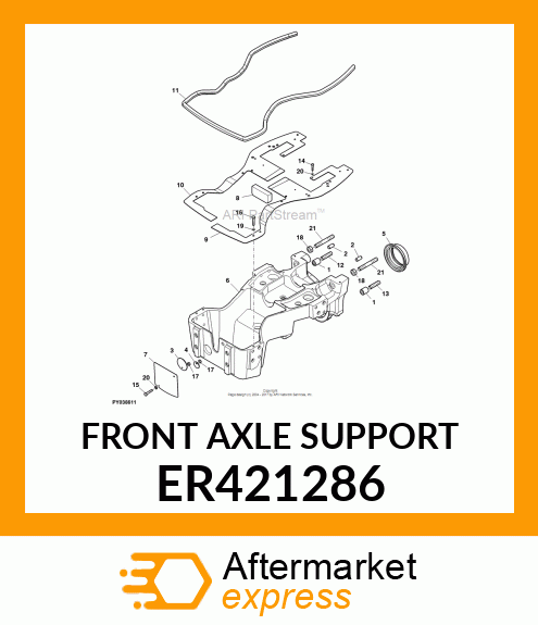 FRONT AXLE SUPPORT ER421286