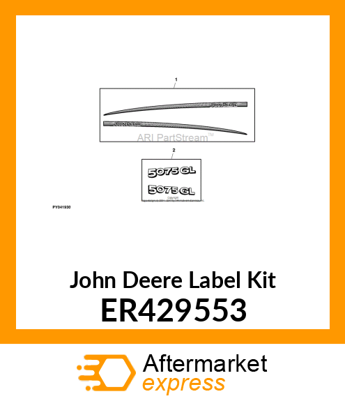 LABEL KIT ER429553