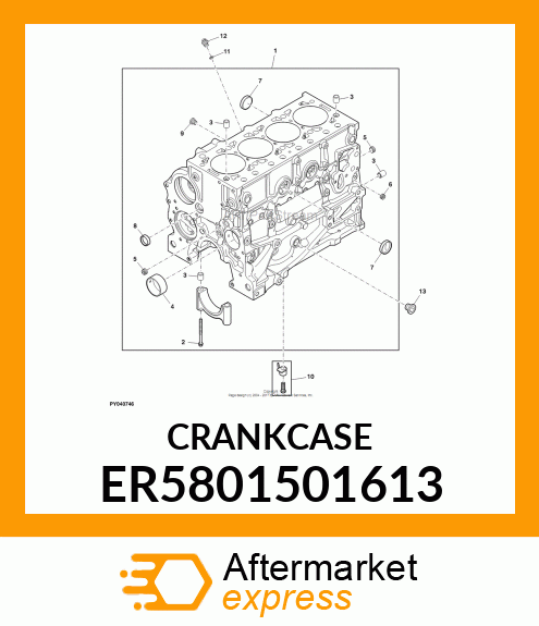 CRANKCASE ER5801501613