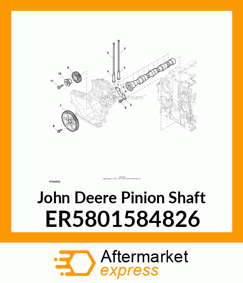 CAMSHAFT PINION ER5801584826