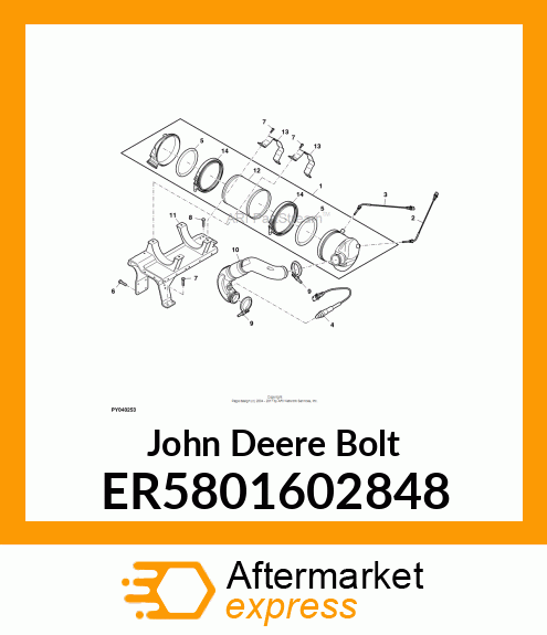 HEXAGON BOLT ER5801602848