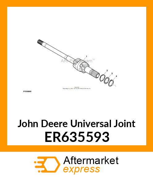 DOUBLE U JOINT RH ER635593