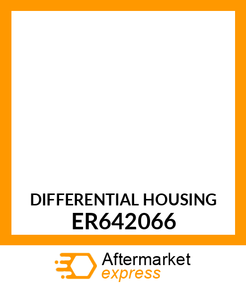 DIFFERENTIAL HOUSING ER642066