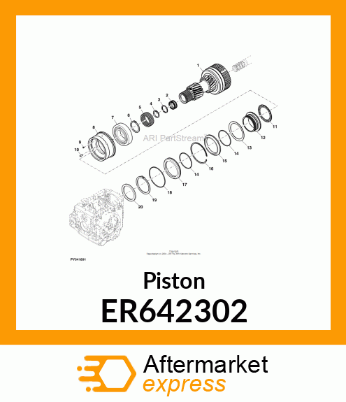 Piston ER642302