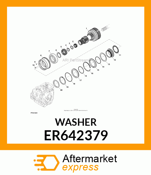 WASHER ER642379