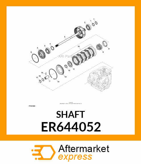 SHAFT ER644052