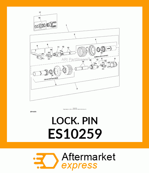 U-Joint Lock Pin ES10259