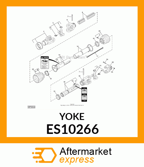 YOKE (TRACTOR) ES10266
