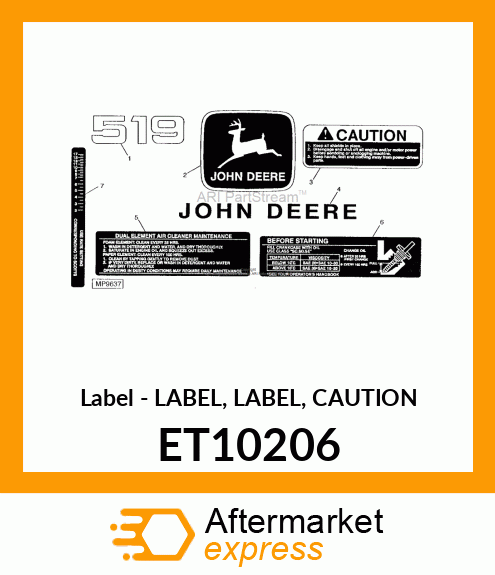 Label ET10206