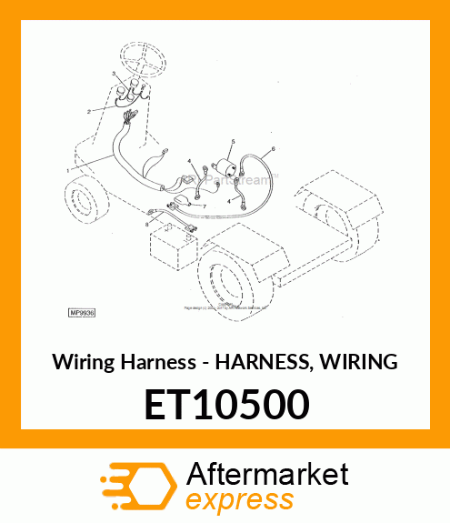 Wiring Harness - HARNESS, WIRING ET10500