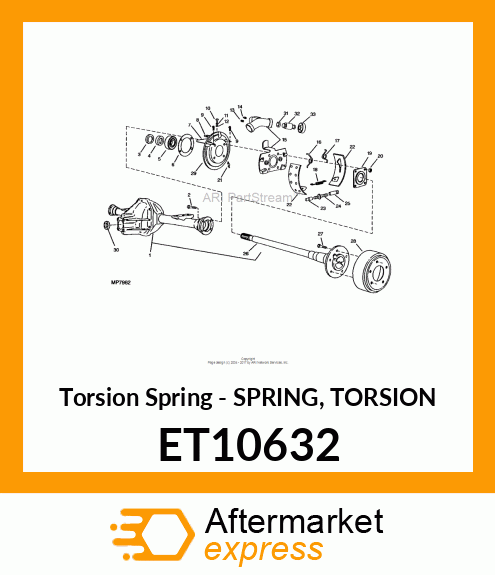 Torsion Spring ET10632