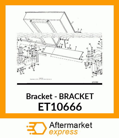 Bracket - BRACKET ET10666