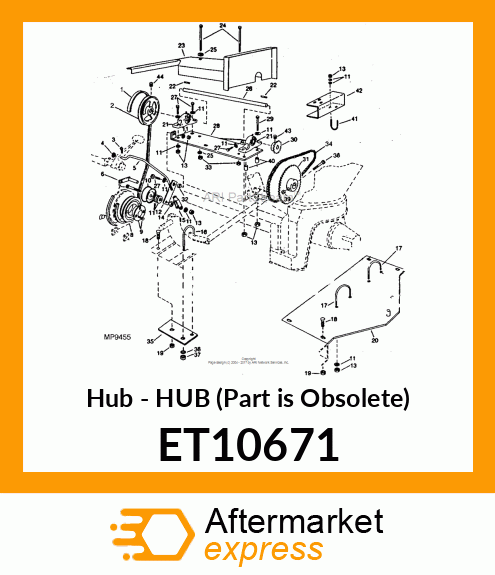 Hub - HUB (Part is Obsolete) ET10671