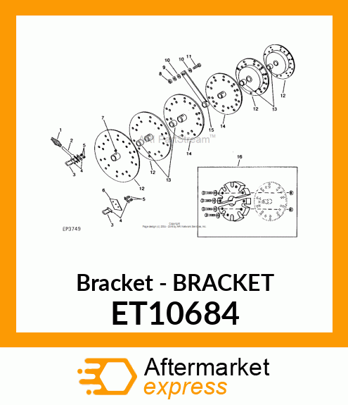 Bracket - BRACKET ET10684