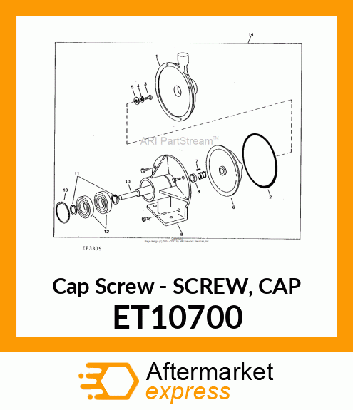 Cap Screw ET10700