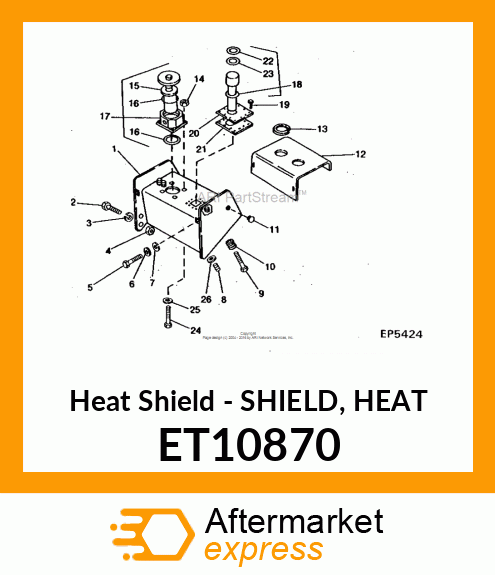 Heat Shield ET10870