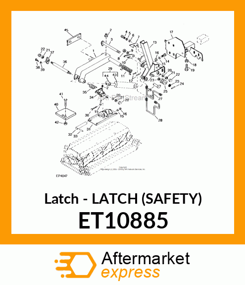 Latch ET10885
