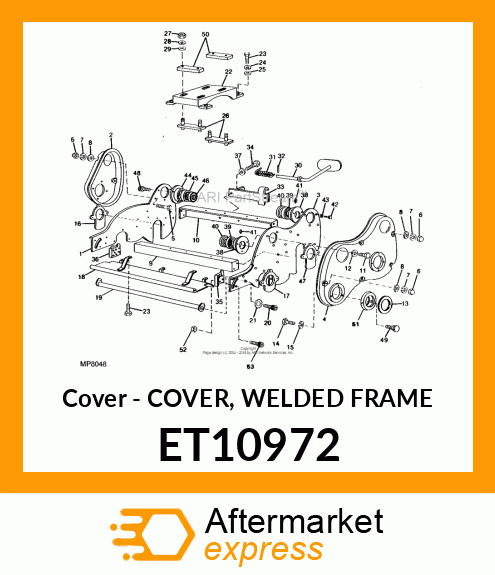 Cover - COVER, WELDED FRAME ET10972