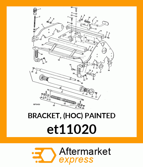 BRACKET, (HOC) PAINTED et11020