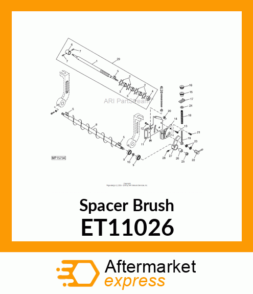 Spacer Brush ET11026