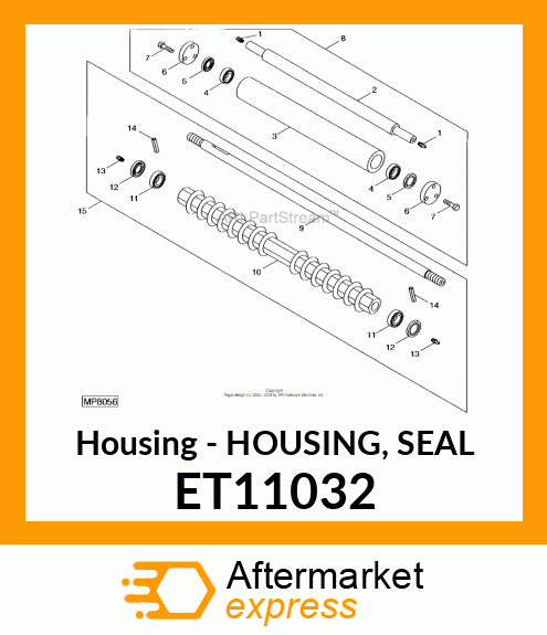 Housing - HOUSING, SEAL ET11032