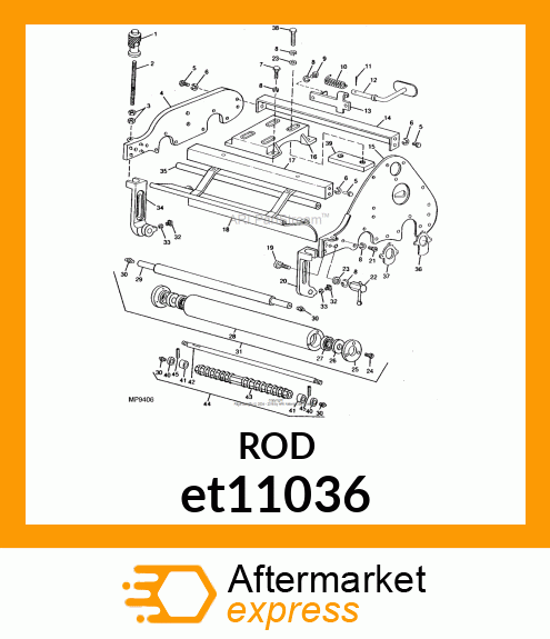 KIT, AMT1060 EXT SM ROLLER CARTONED et11036