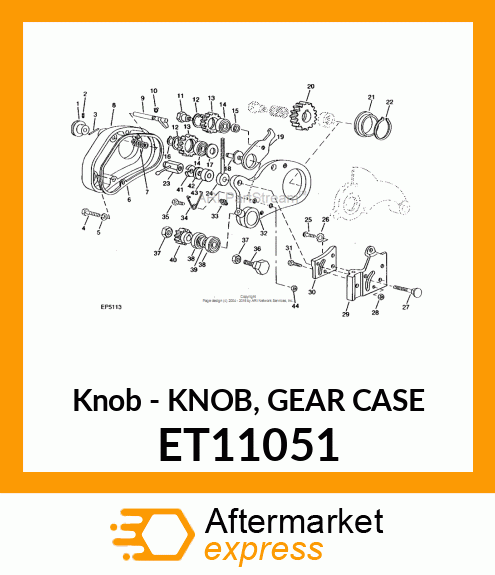 Knob ET11051