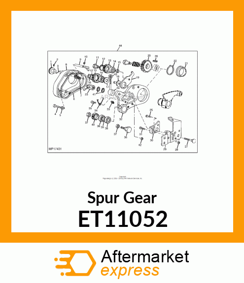 Spur Gear ET11052