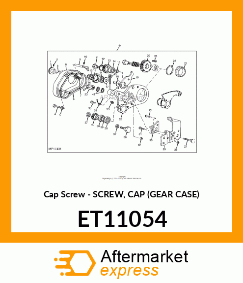 Cap Screw ET11054