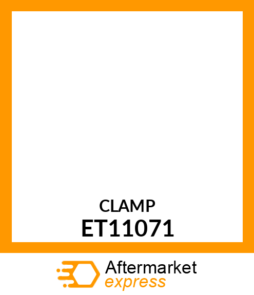 CLAMP, ADJUSTER ET11071