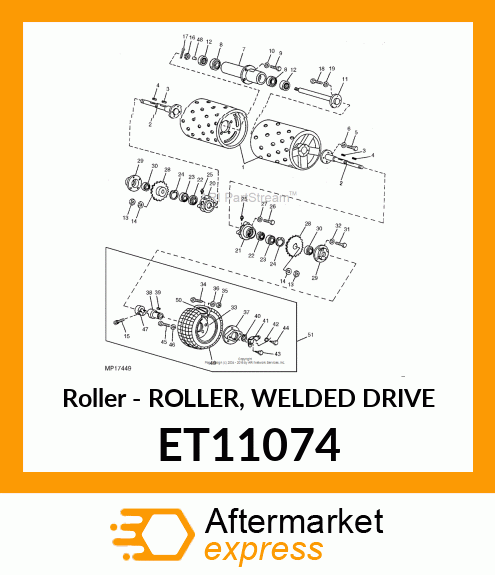 Roller ET11074