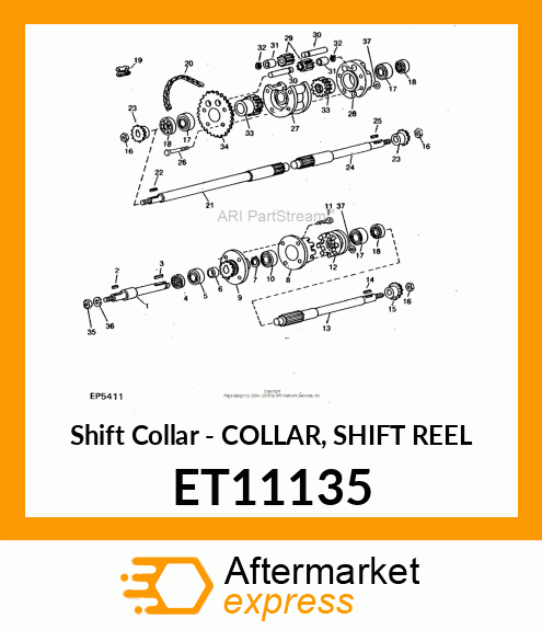 Shift Collar - COLLAR, SHIFT REEL ET11135