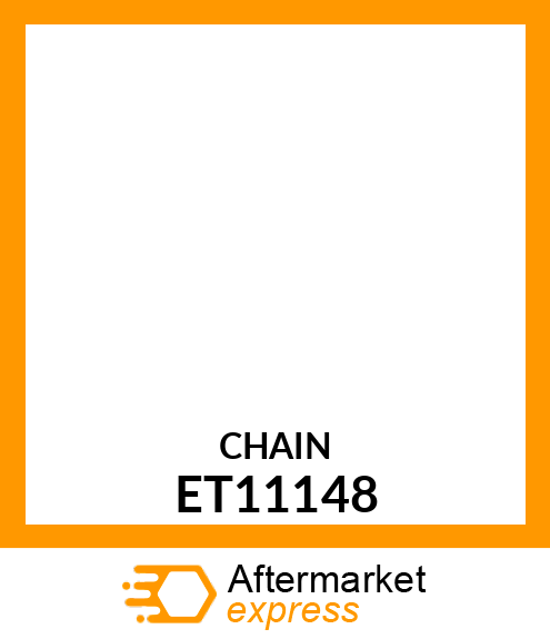 Roller Chain - CHAIN, ROLLER (DIFFERENTIAL) ET11148