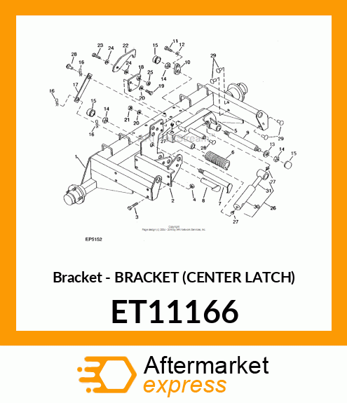 Bracket ET11166