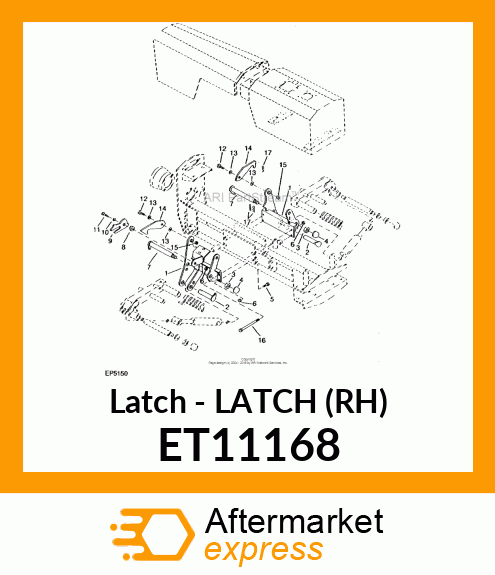 Latch ET11168