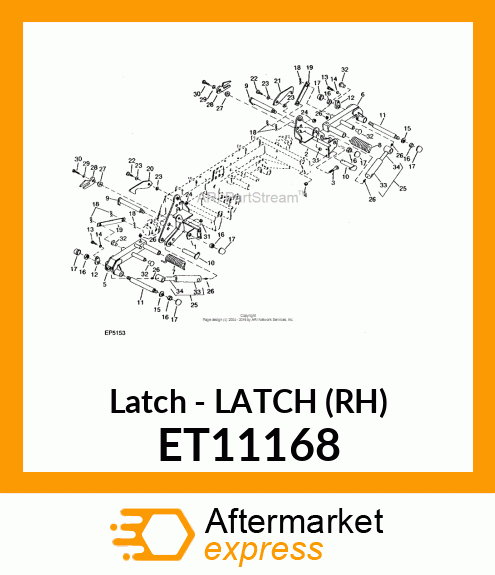 Latch ET11168