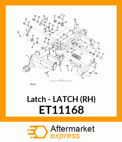 Latch ET11168