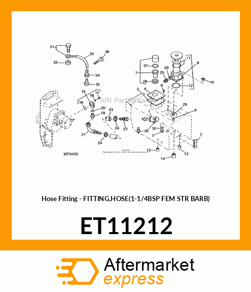 Hose Fitting ET11212