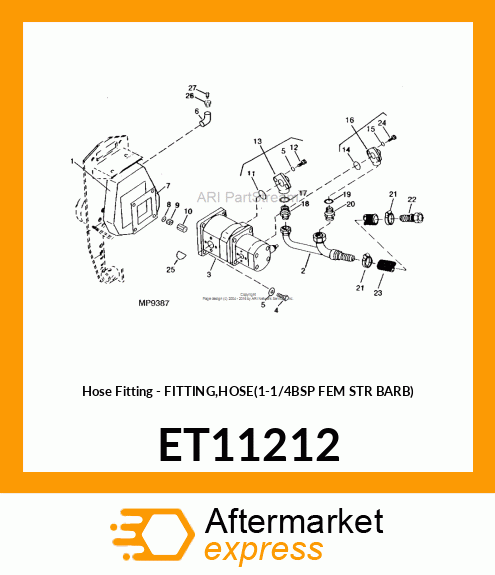 Hose Fitting ET11212