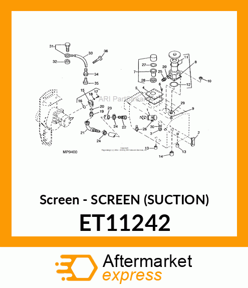 Screen Suction ET11242