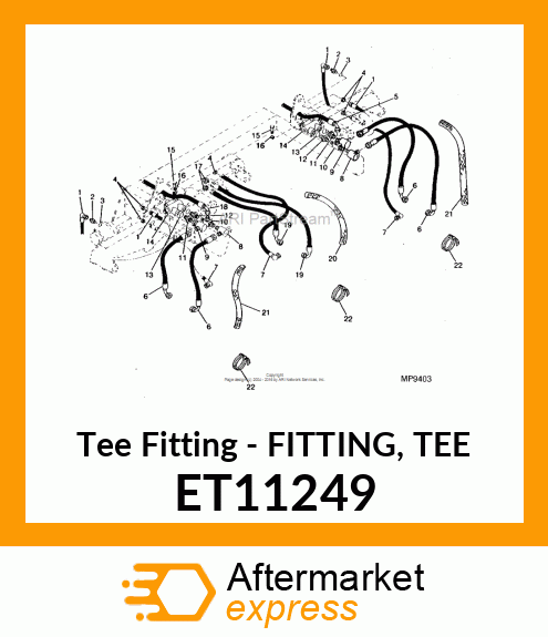 Tee Fitting ET11249