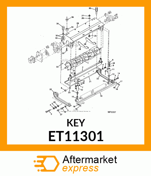 2PK Shaft Key ET11301