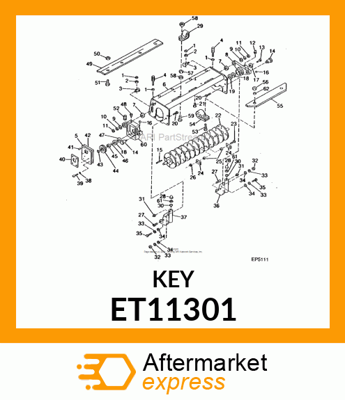 2PK Shaft Key ET11301