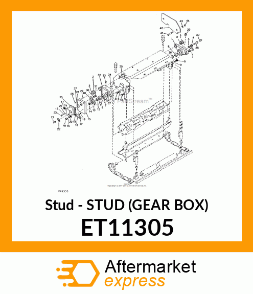 Stud Gear Box ET11305