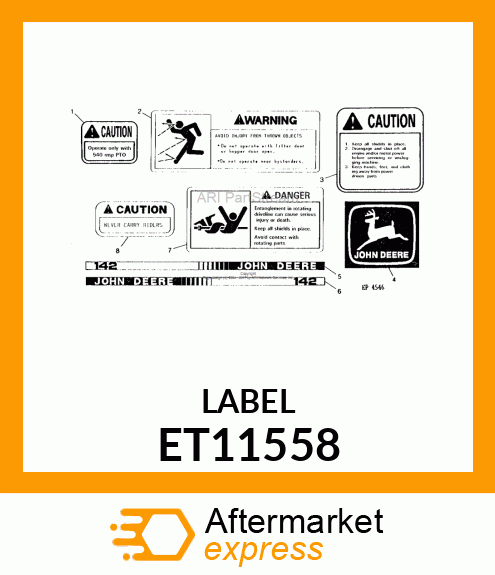 Label ET11558