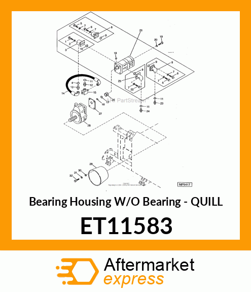 Bearing Housing with O Bearin ET11583