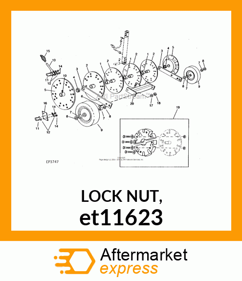 LOCK NUT, et11623