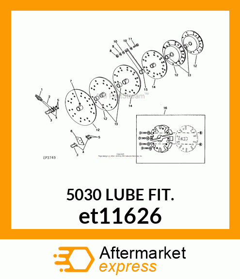 5030 LUBE FIT. et11626