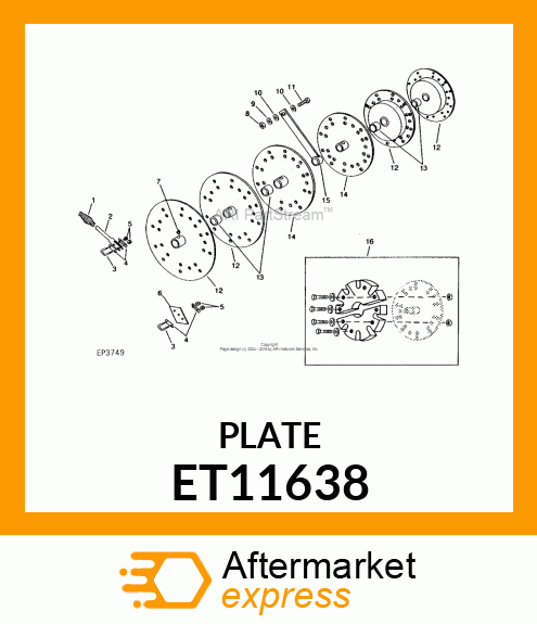 Spacer - SPACER (DISK) ET11638